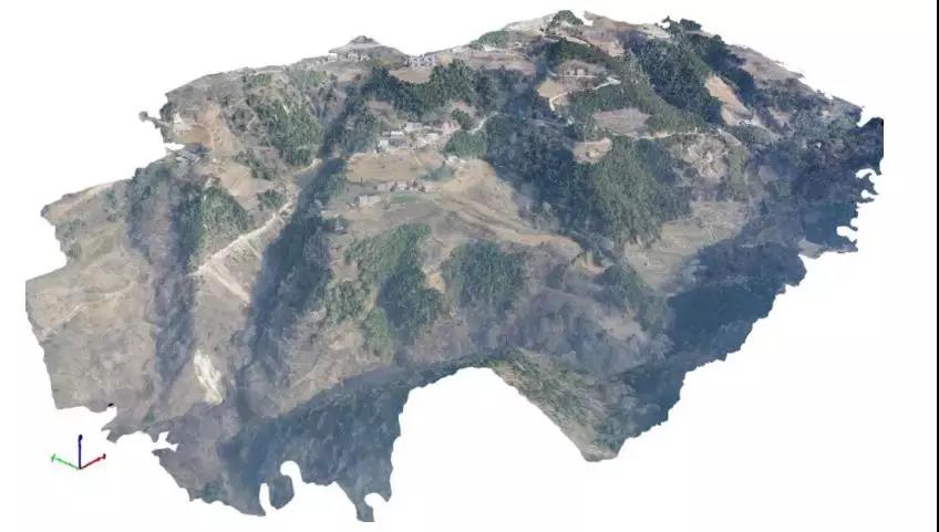 景觀設計項目的無人機實景三維模型 圖片來源：caDesign設計