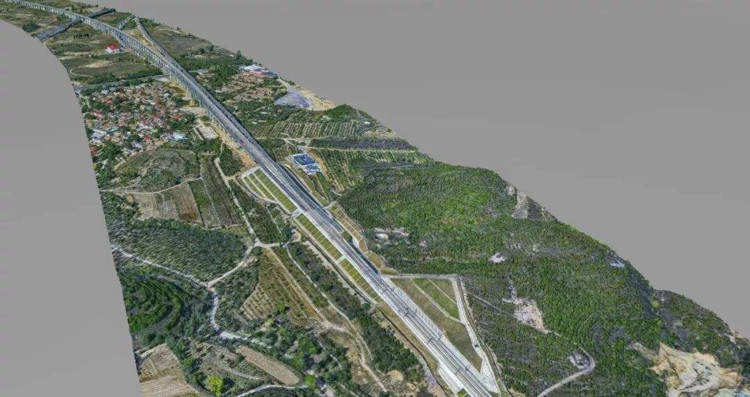 道路倾斜摄影模型