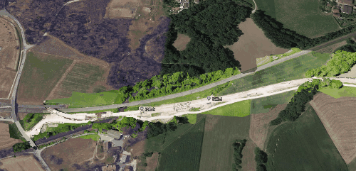 三维实景模型在道路施工项目管理中的应用